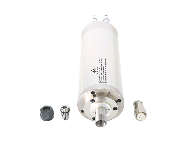 Eixo ER16 refrigerado a água de 1,5 kW e 24.000 RPM