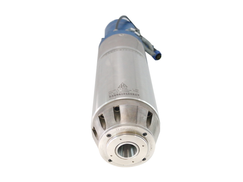 5.5kW ATC Water Cooled BT30 Spindle Motor with Small Cylinder